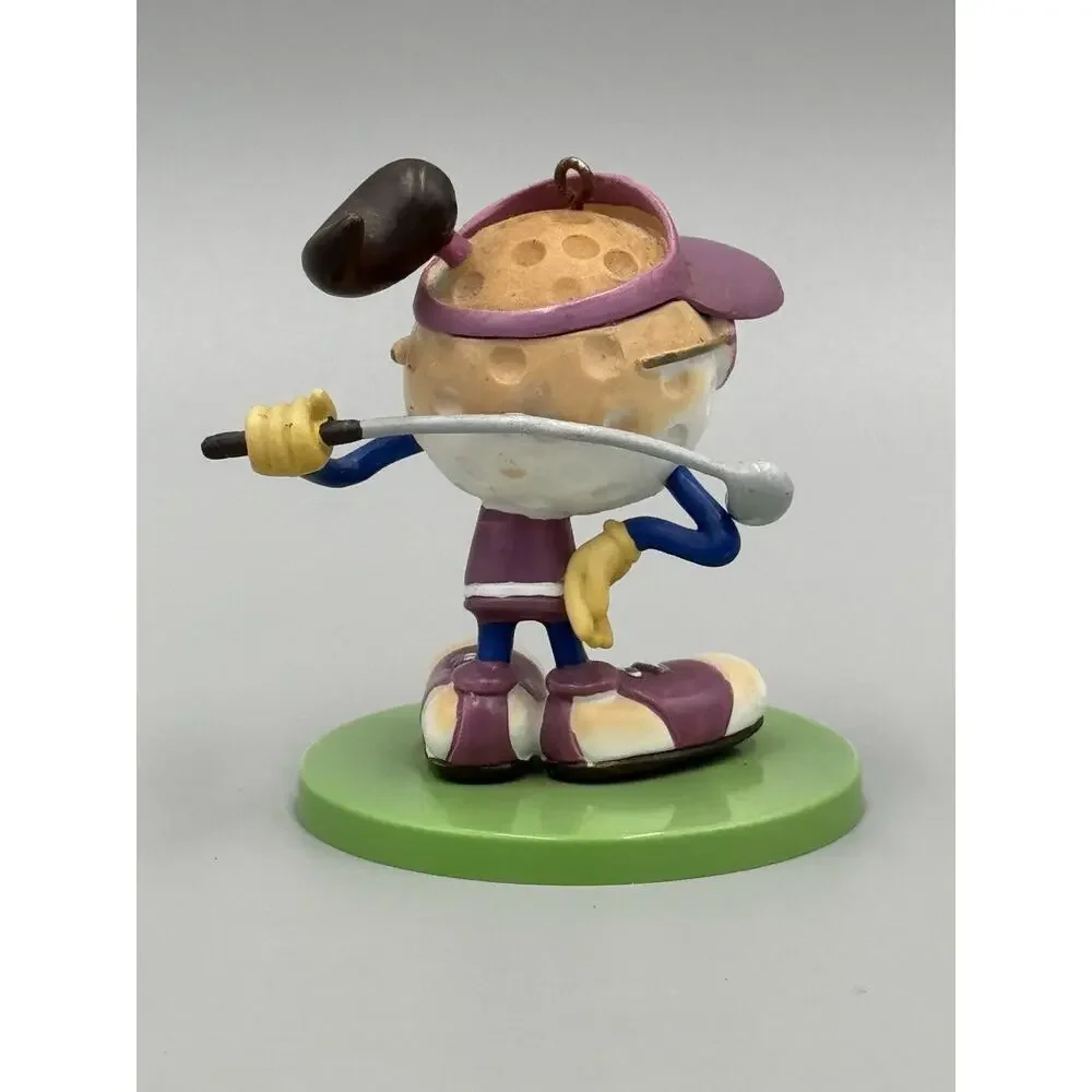 Be‎ The Ball Teena Holding Golf Club Ornament No Box 3”